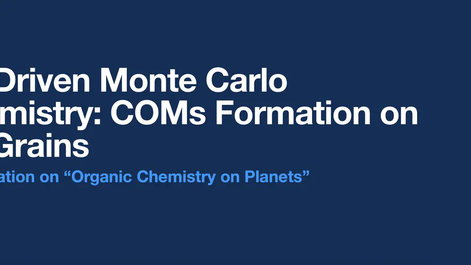 Final Presentation for Organic Chemistry on Planets